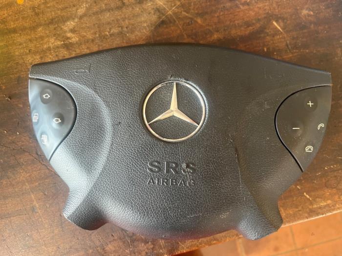 Airbag gauche (volant) d'un Mercedes E-Klasse, 3 mois de garantie, Utilisé, -, -