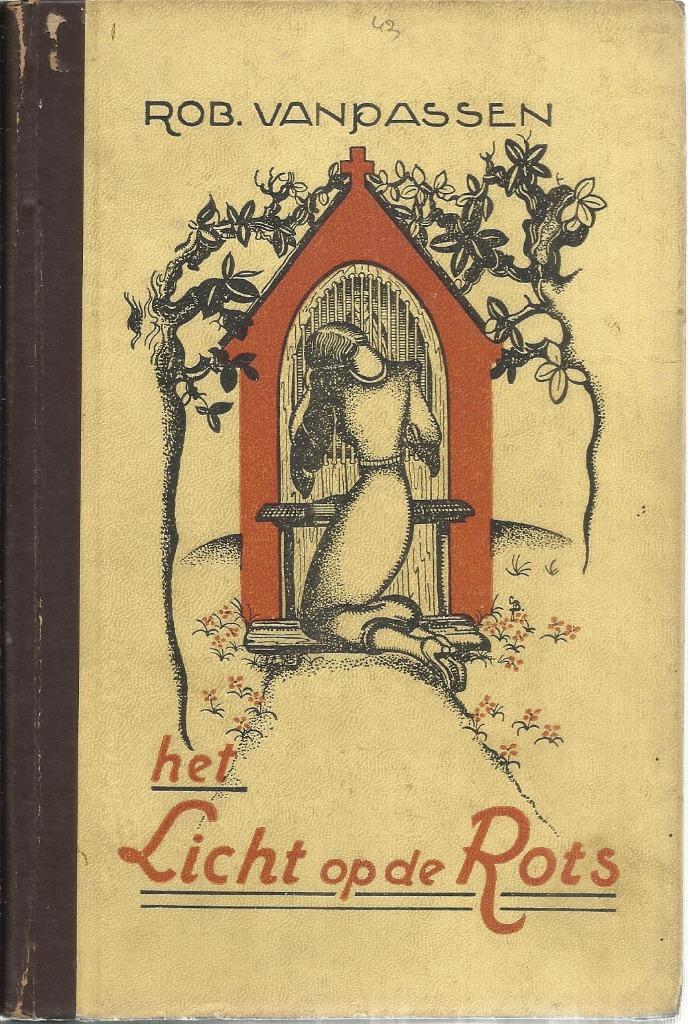 HET LICHT OP DE ROTS - VOLKSREEKS Nr 313 - 1943, Gelezen, België, Ophalen of Verzenden, ROBERT VAN PASSEN