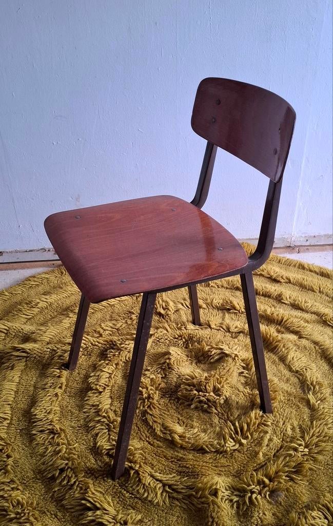 Vintage schoolstoel jaren 60, Antiek en Kunst, Ophalen