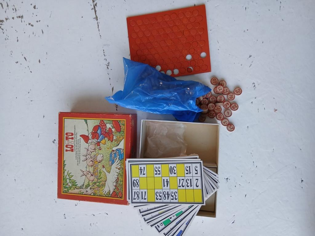 vintage lotto, Ophalen, Zo goed als nieuw
