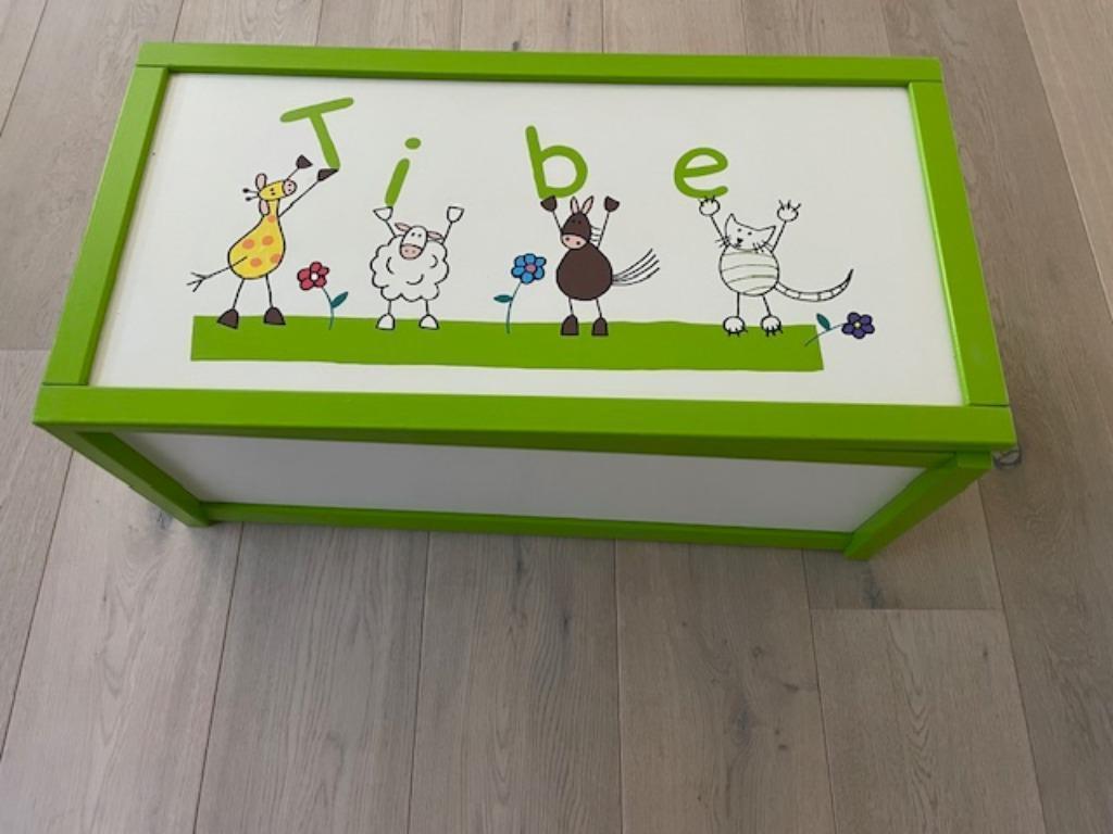 Speelgoedkist met afneembaar deksel ALS NIEUW, Kinderen en Baby's, Ophalen, Zo goed als nieuw, Overige typen