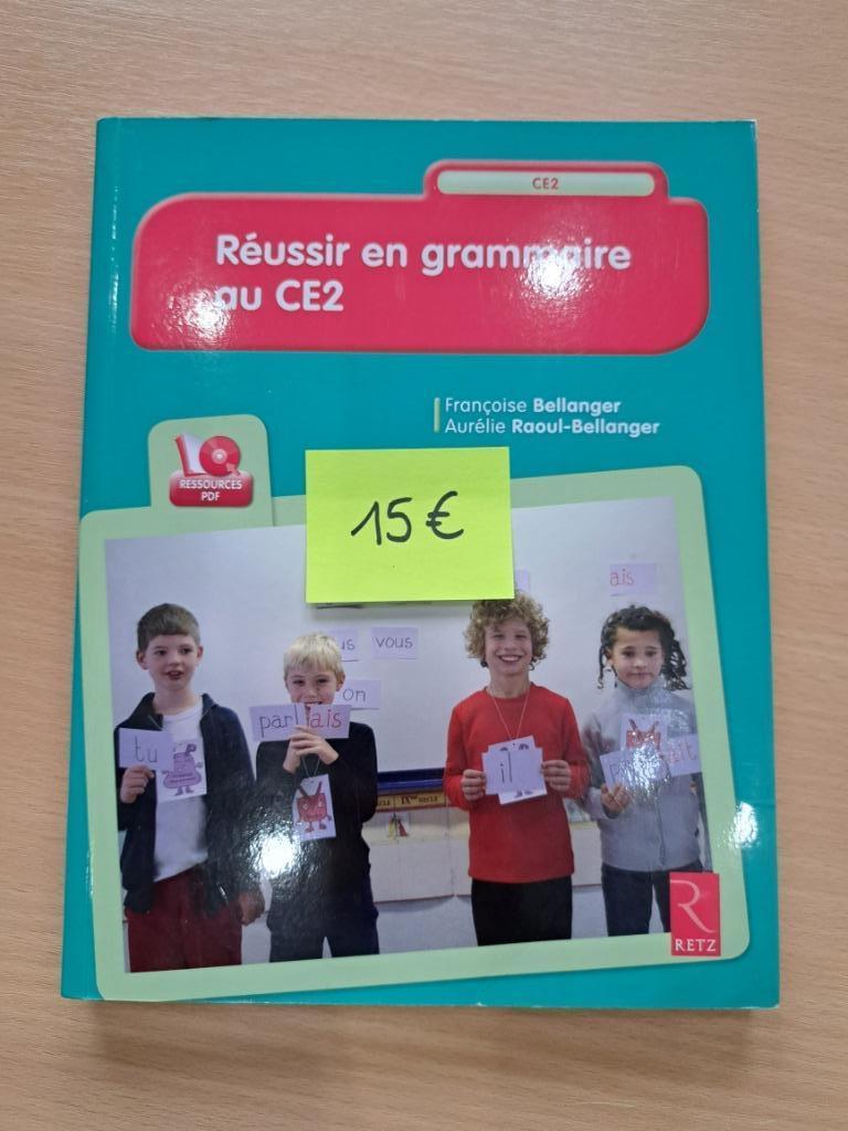 Réussir sa grammaire au CE2 - Manuel scolaire Français, Retz, Primaire, Français, Comme neuf