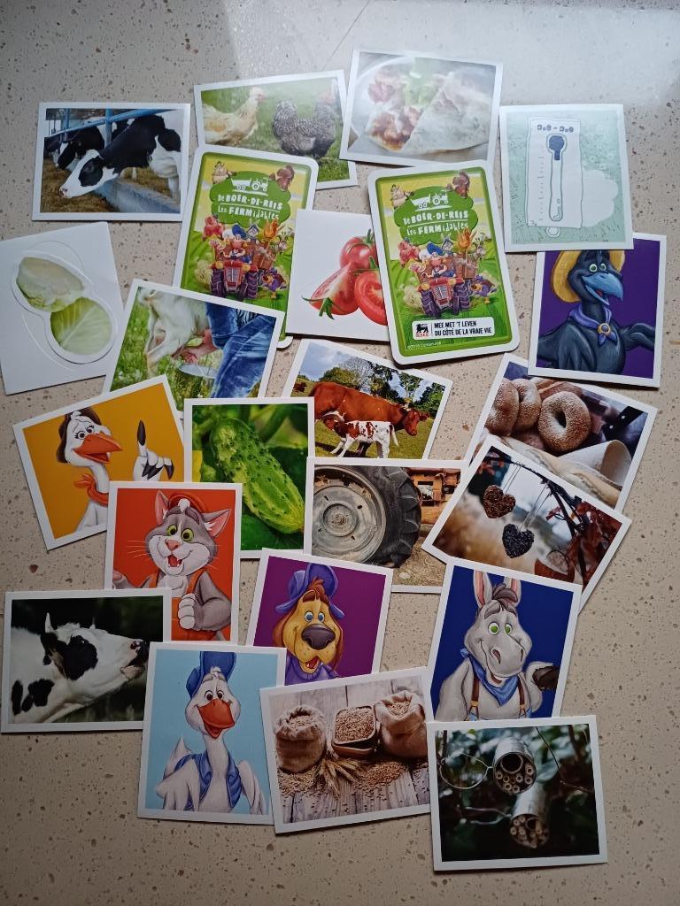 Stickers Delhaize "De boer de reis", Verzamelen, Stickers, Ophalen of Verzenden, Nieuw