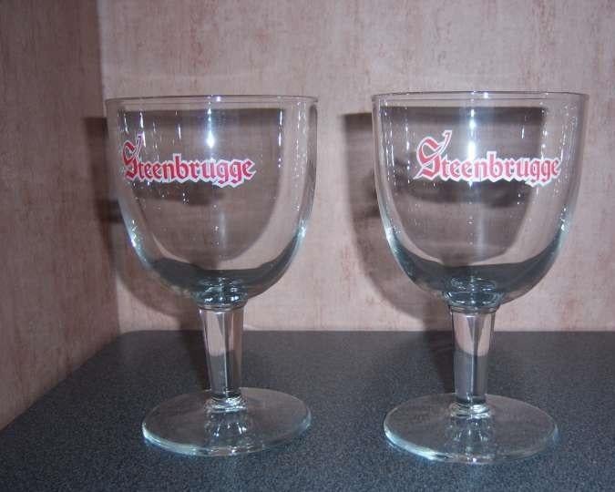 Abdijbier glazen Steenbrugge Grimbergen Leffe Abdij Affligem, Ophalen of Verzenden, Nieuw, Glas of Glazen, Overige merken