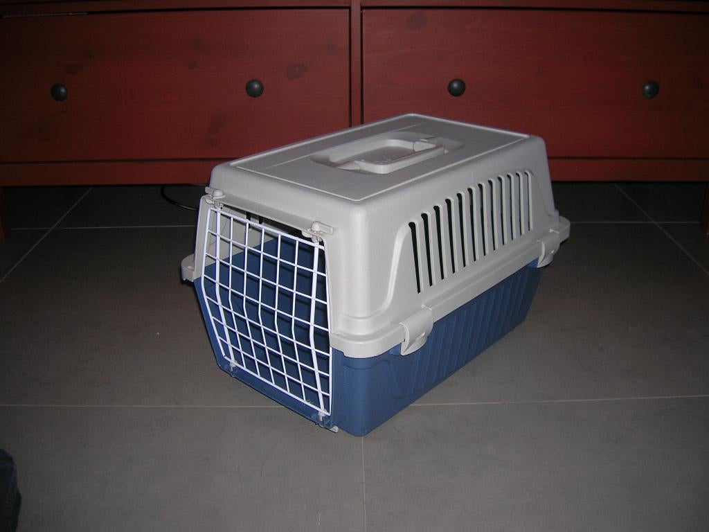Kattenbench  Donker blauw/wit, Dieren en Toebehoren, Ophalen of Verzenden