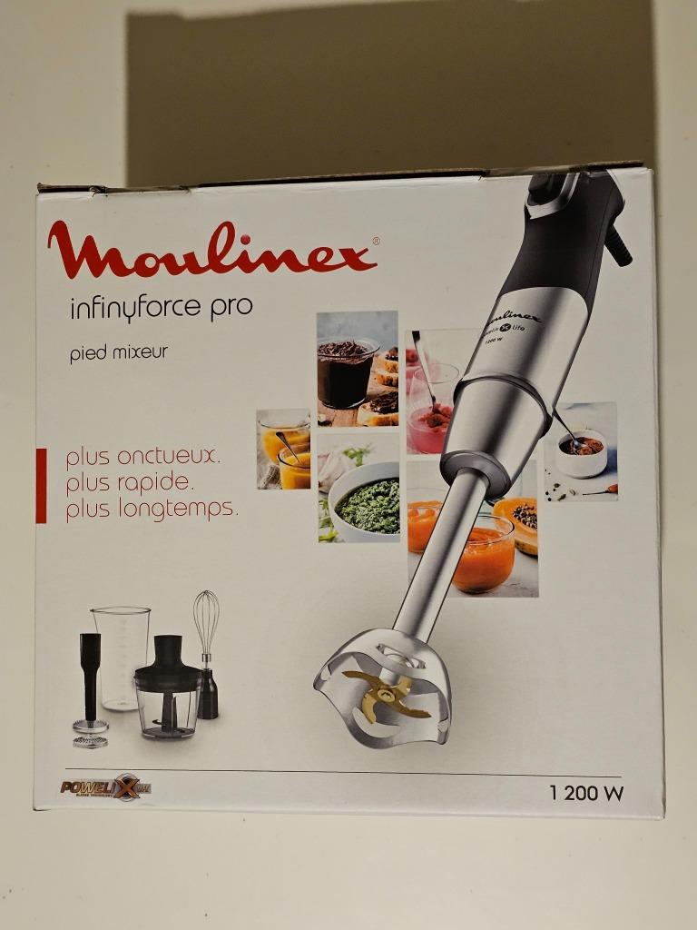 Mixeur plongeant NEUF Moulinex InfinyForce Pro DD95HD10, Enlèvement ou Envoi, Neuf, Mélangeur de puissance