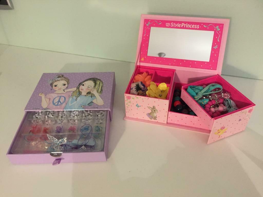Juwelendoos & armbandjes maken, Kinderen en Baby's, Ophalen, Zo goed als nieuw