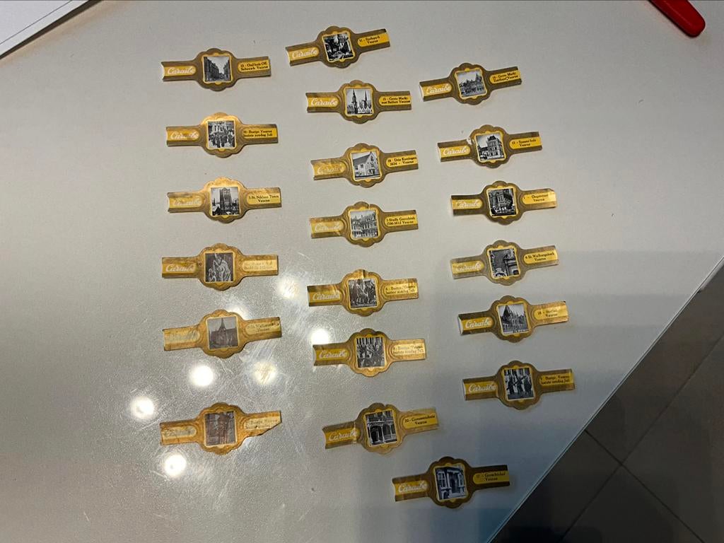 20 sigarenbandjes Veurne, Ophalen