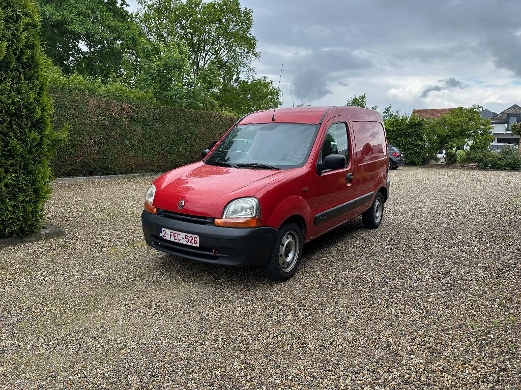 Renault Kangoo lichte vracht - lage kilometerstand, Rouge, Achat, 4 portes, 2 places