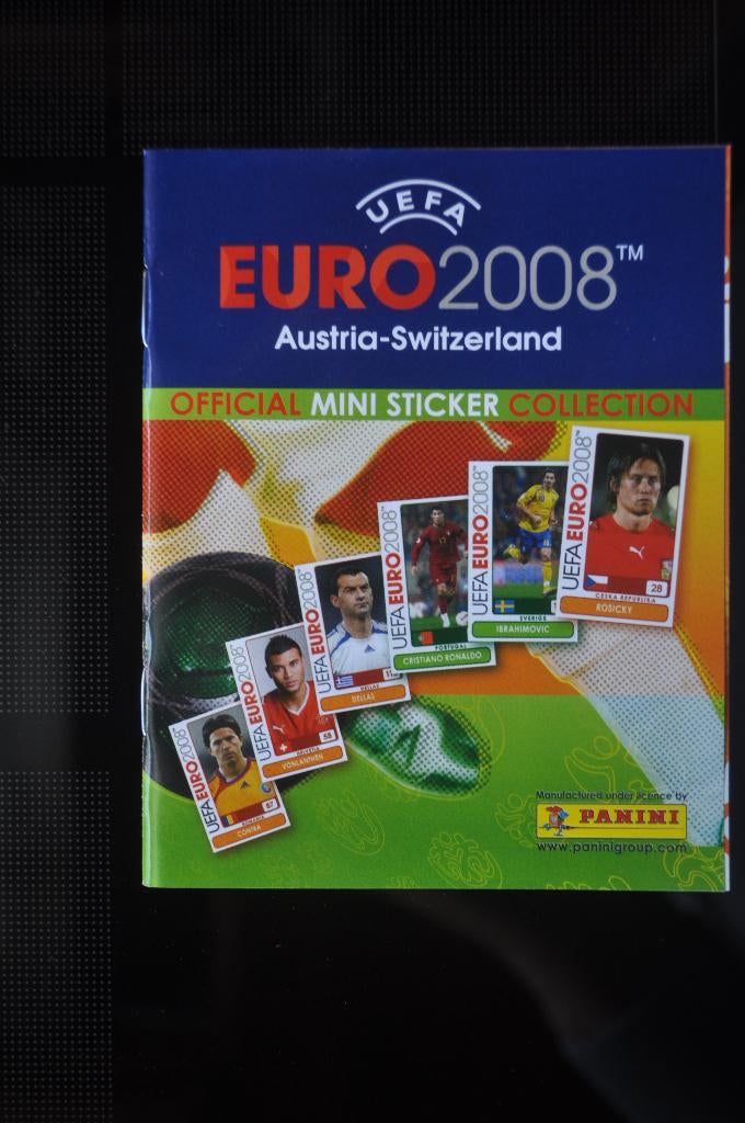 PANINI LEEG POCKET ALBUM EURO 2008, Enlèvement ou Envoi, Comme neuf