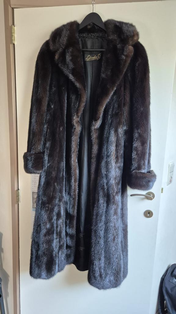 Prachtige lange bontjas, Ophalen of Verzenden, Zo goed als nieuw