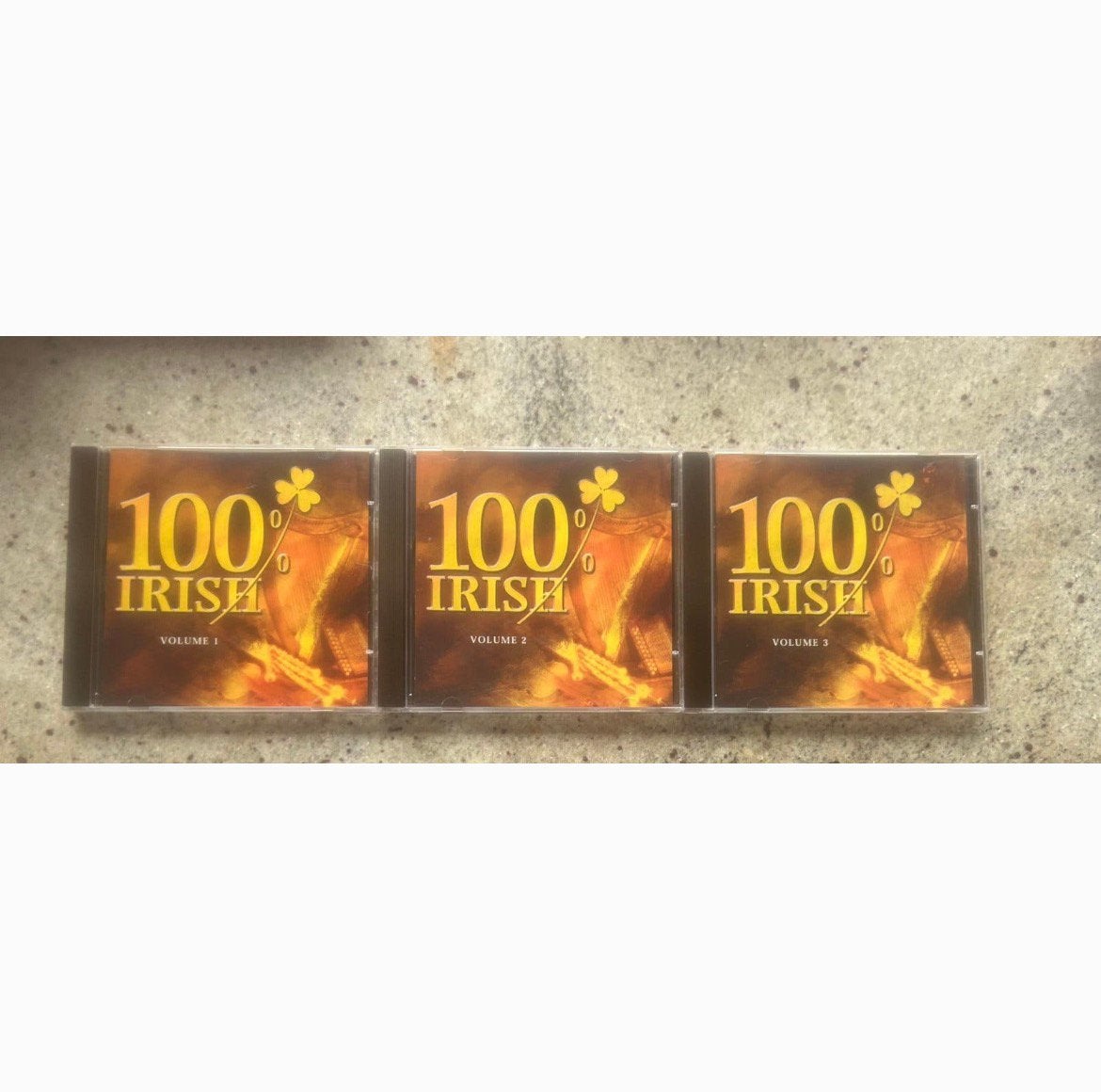 3 CD 100% irlandais vol. 1, 2 et 3, CD & DVD, Enlèvement ou Envoi, Utilisé, Musique du monde, Compilation