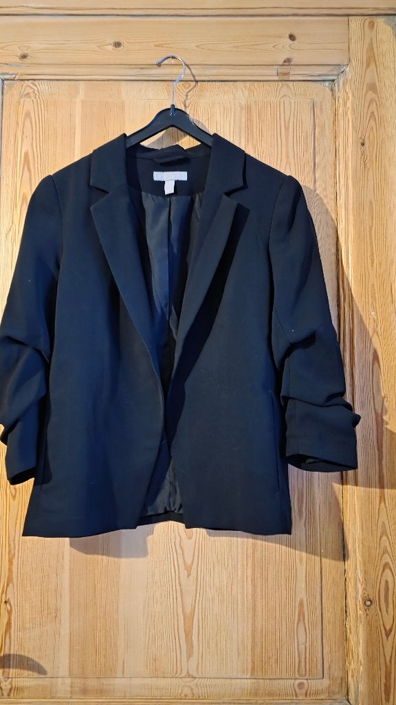 Blazer noir pour femme, H&M, Taille 36 (S), Comme neuf, Enlèvement