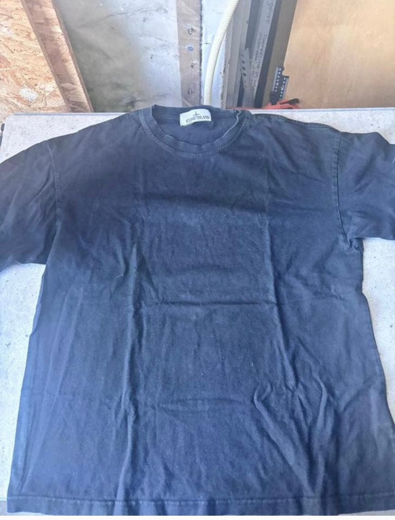 Stone Island Shirt Zwart Maat M, Ophalen of Verzenden, Zo goed als nieuw, Maat 48/50 (M), Zwart
