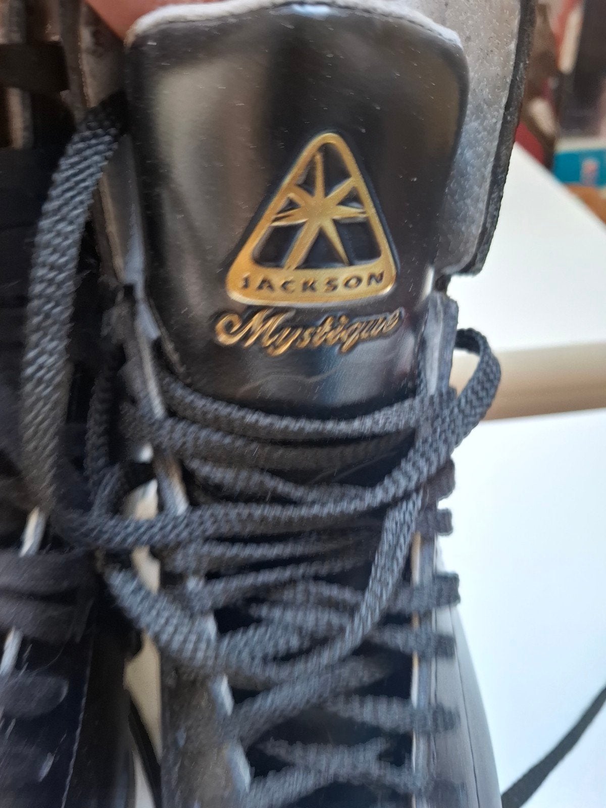 Patinage artistique Jackson Mystique 37.5
Taille 38

Aussi b, Enlèvement ou Envoi, Comme neuf