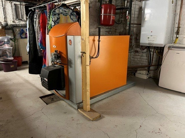Wolf stookolieketel met oliebrander – weinig gebruikt, Bricolage & Construction, Chauffe-eau & Boilers, Comme neuf, Enlèvement