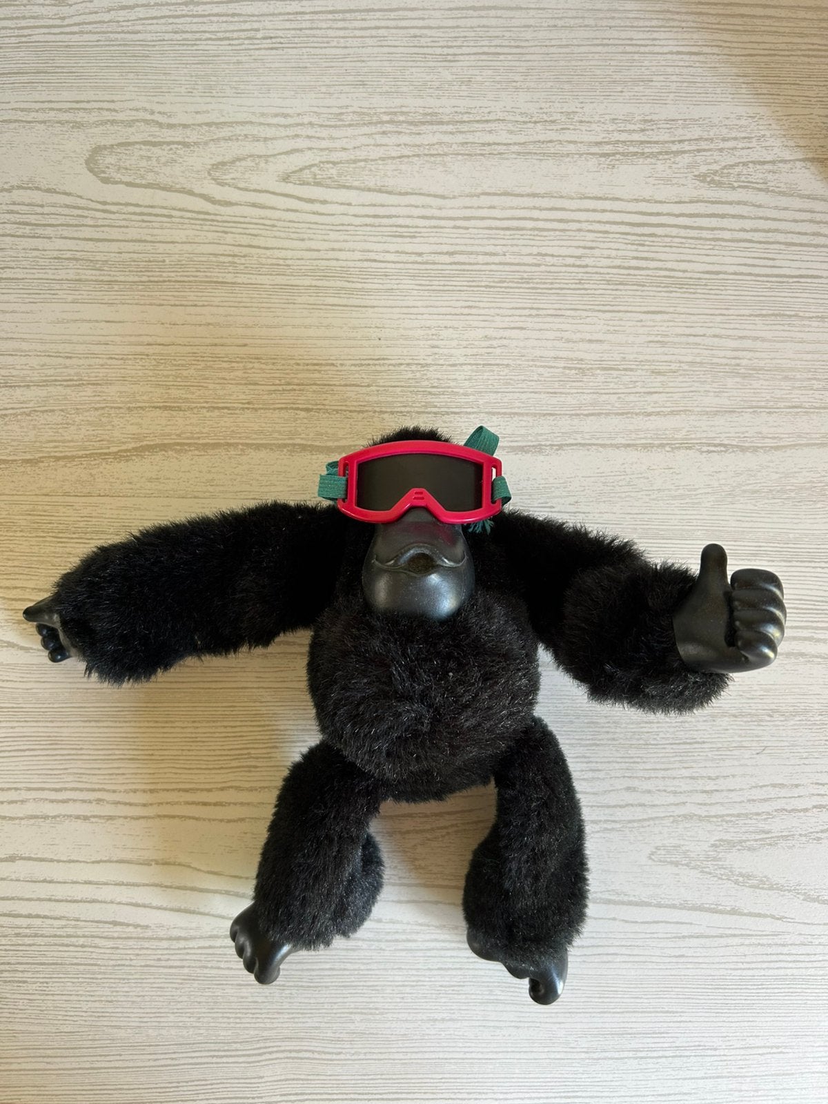 Pluche gorilla, Enfants & Bébés, Jouets | Peluches, Overige karakters, Autres marques, Noir, Utilisé