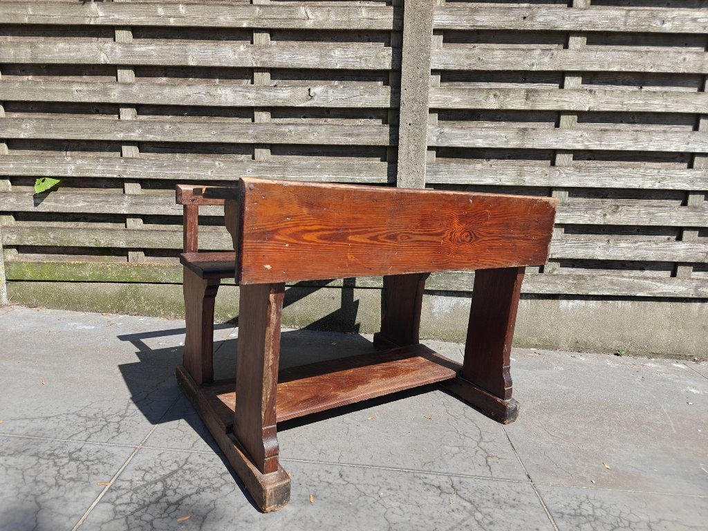 Oude schoolbank, Antiek en Kunst, Ophalen