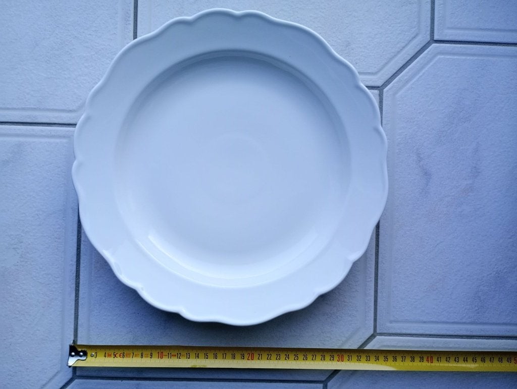 Serveerschaal rond 33cm, Ophalen, Overige merken, Klassiek, Nieuw