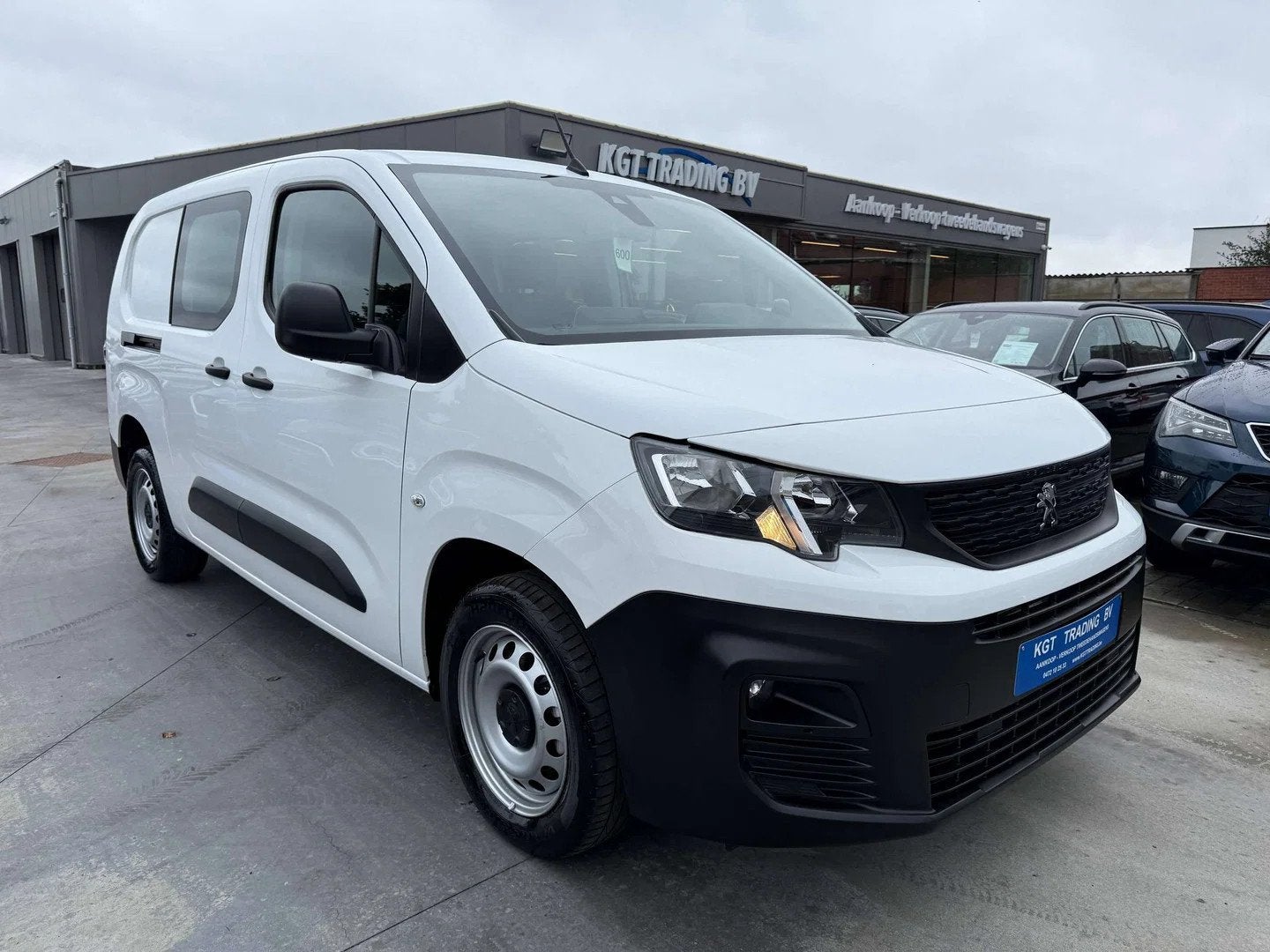 Peugeot Partner 1.5 BLUEHDI L2 DUBBEL CABINE 5 ZIT / LICHTE, Autos, 75 kW, Achat, Euro 6, Entreprise