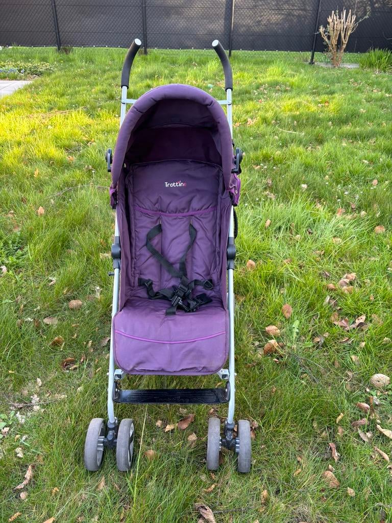 Mooie buggy van Trottine - met regenhoes, Kinderen en Baby's, Ophalen, Gebruikt, Verstelbare rugleuning