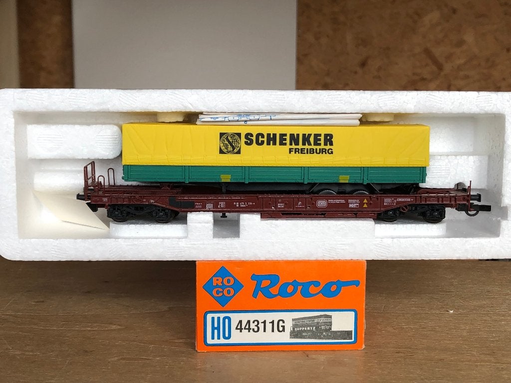 ROCO 44311G DB WAGON KANGOUROU SHHENKER HO, Envoi, Utilisé, Wagon, Roco