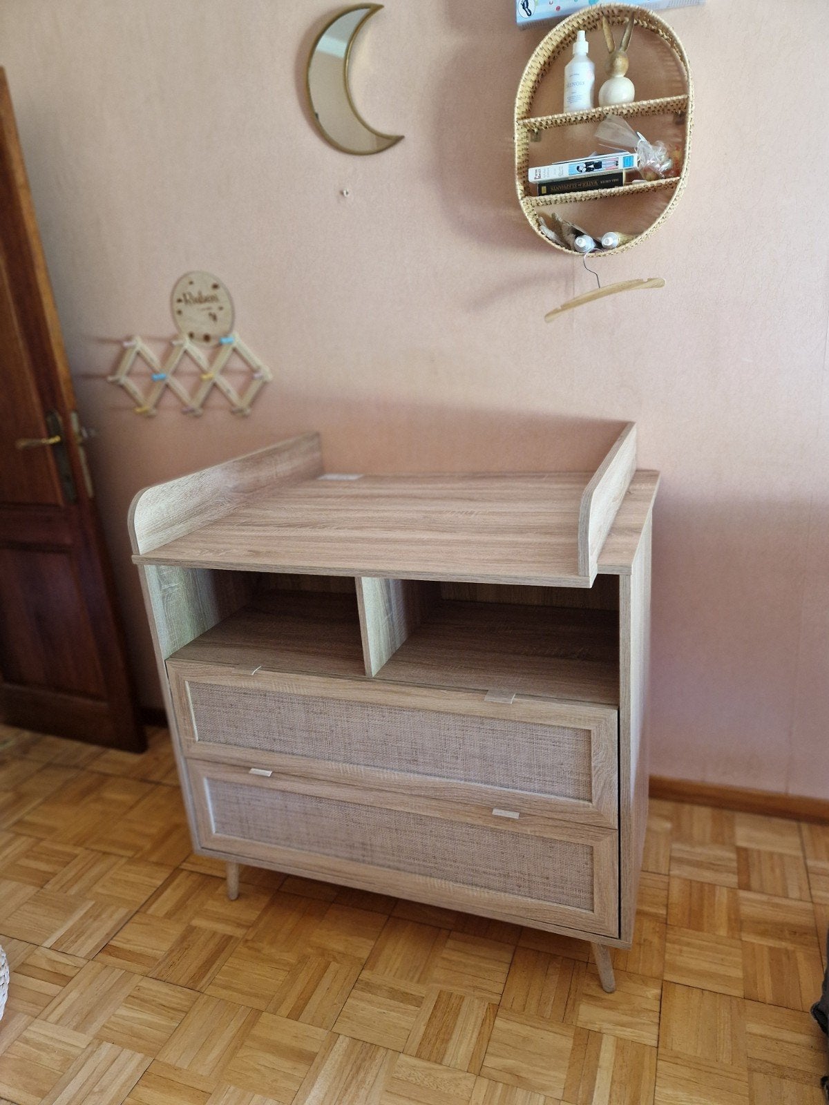 Verschoontafel / commode babykamer, Enfants & Bébés, Chambre d'enfant | Commodes & Armoires, Commode, Enlèvement