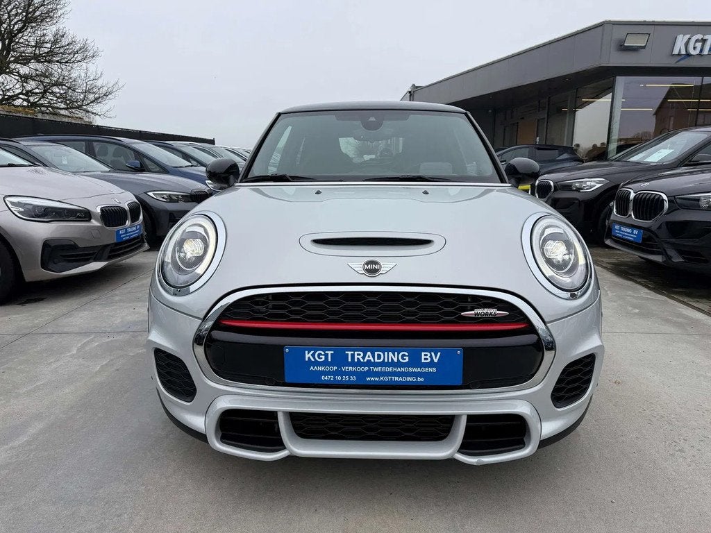 MINI John Cooper Works 2.0AS OPENDAK FULL LED HARMAN KARDON, Auto's, Mini, Automaat, Gebruikt, 4 cilinders, Leder