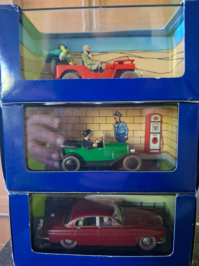 Kuifje Auto's 1/43 Atlas Collectie, Ophalen of Verzenden, Zo goed als nieuw, Auto
