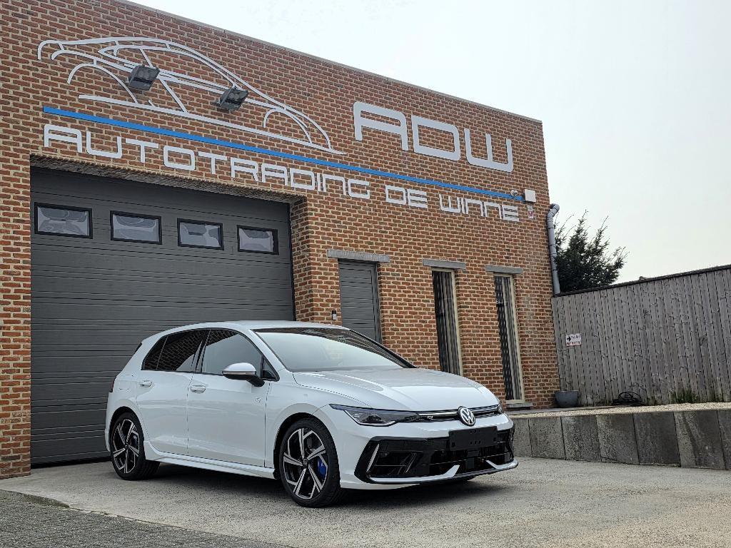 VW Golf R - 333 PK - NIEUW 0KM - 4X4 4Motion, Auto's, Automaat, USB, Alcantara, Wit