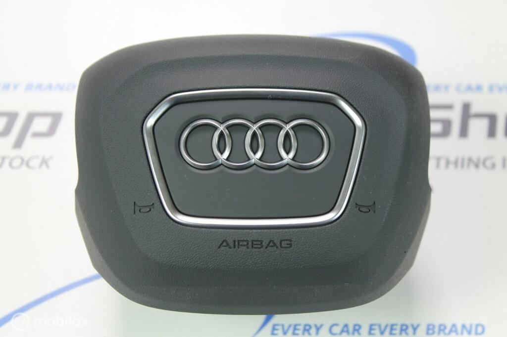 Airbag set Dashboard 4 spaak speaker Audi Q3 F3 2019-heden, Gebruikt, Ophalen of Verzenden