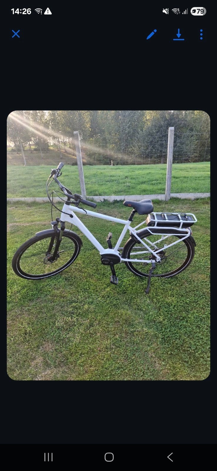 Granville E-bike Bosch PowerPack 400 - Slechts 256km - Maat, Ophalen, Zo goed als nieuw, Overige merken