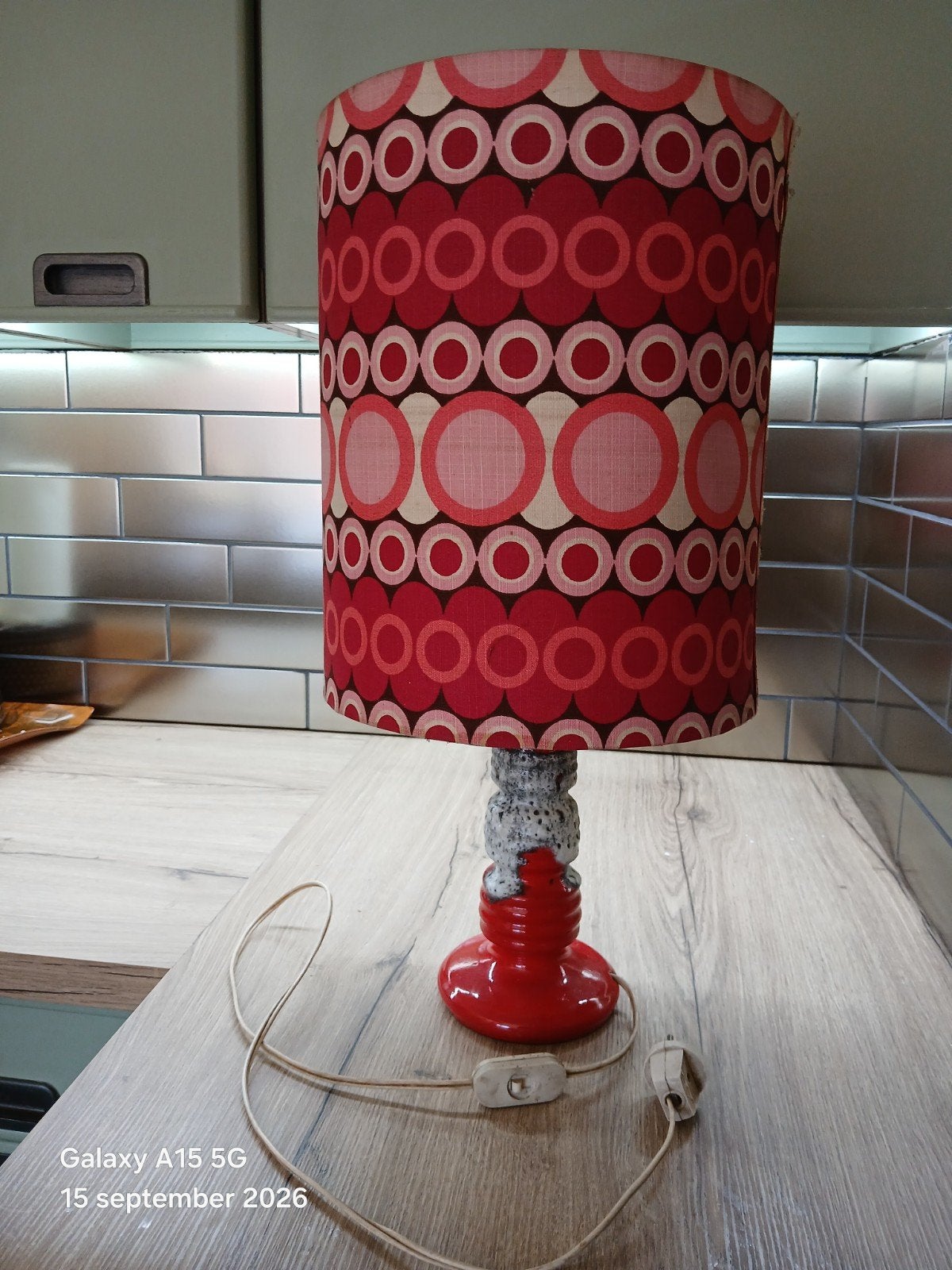 retro lamp, goede staat, Enlèvement