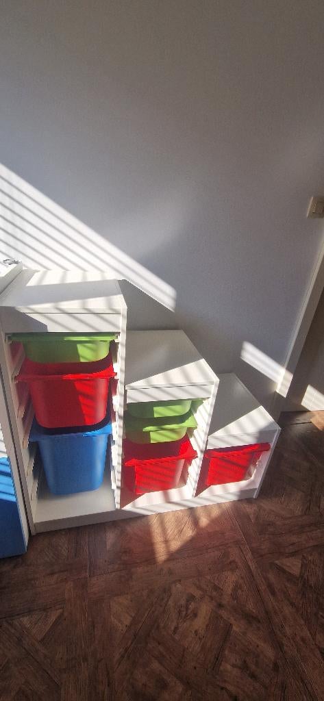 Ikea Trofast Trap + bakken, Maison & Meubles, Enlèvement, Comme neuf