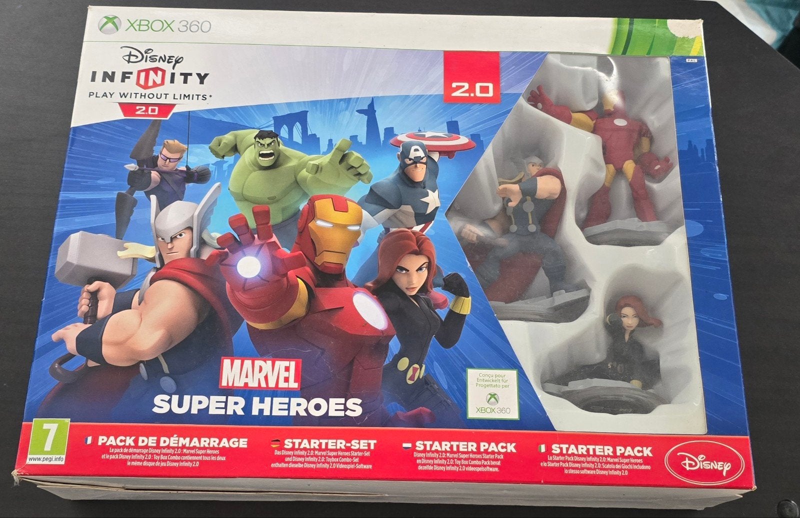 Disney Infinity 2.0 Marvel Super Heroes Starter Pack – Xbox, Enlèvement ou Envoi, Comme neuf