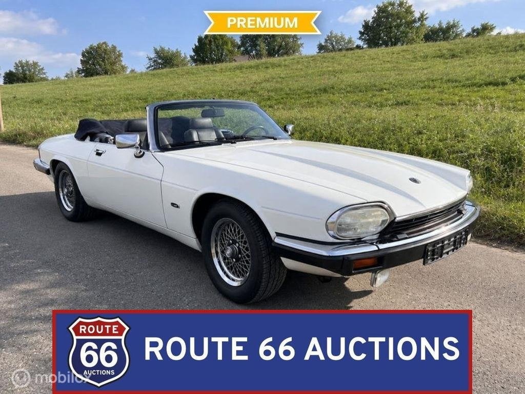 Jaguar XJS V12 Cabriolet | 1992 | Route 66 Auctions, Autos, Achat, Entreprise, Boîte manuelle, Autre carrosserie