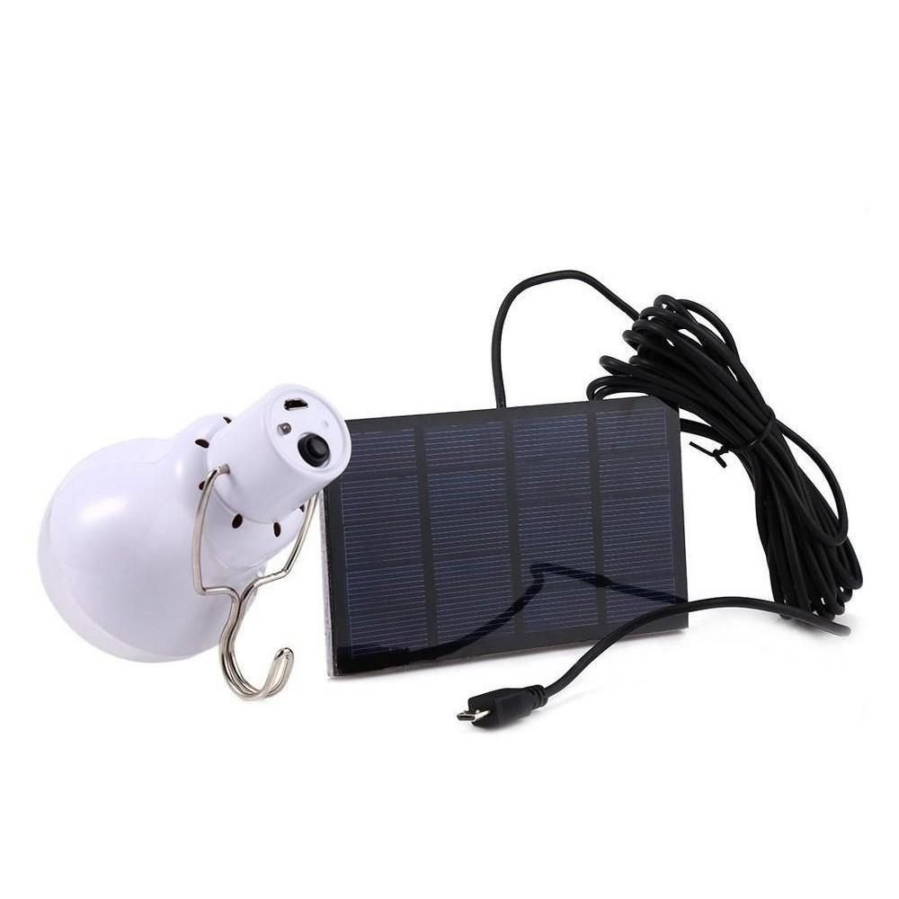 Solar LED lamp bulb reisset, Ophalen of Verzenden, Nieuw