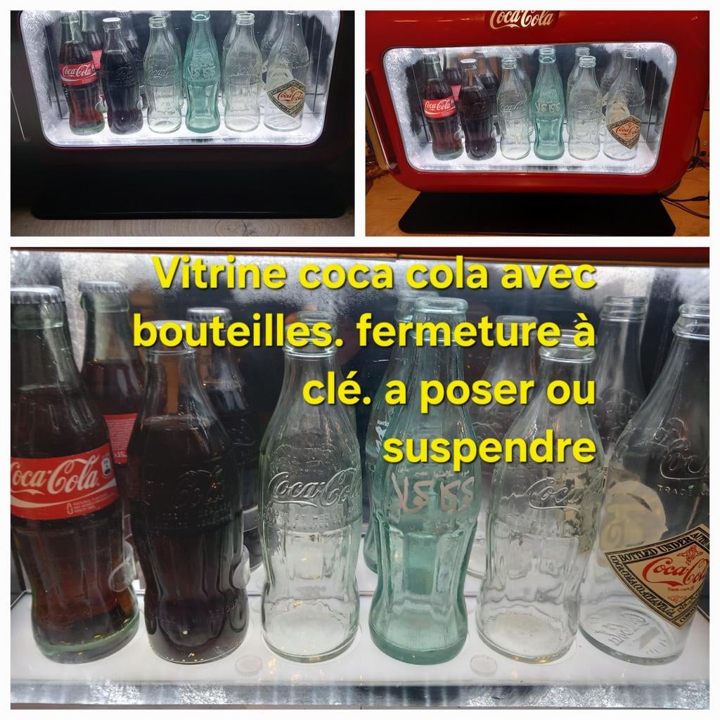 Vitrine déco coca cola, Enlèvement