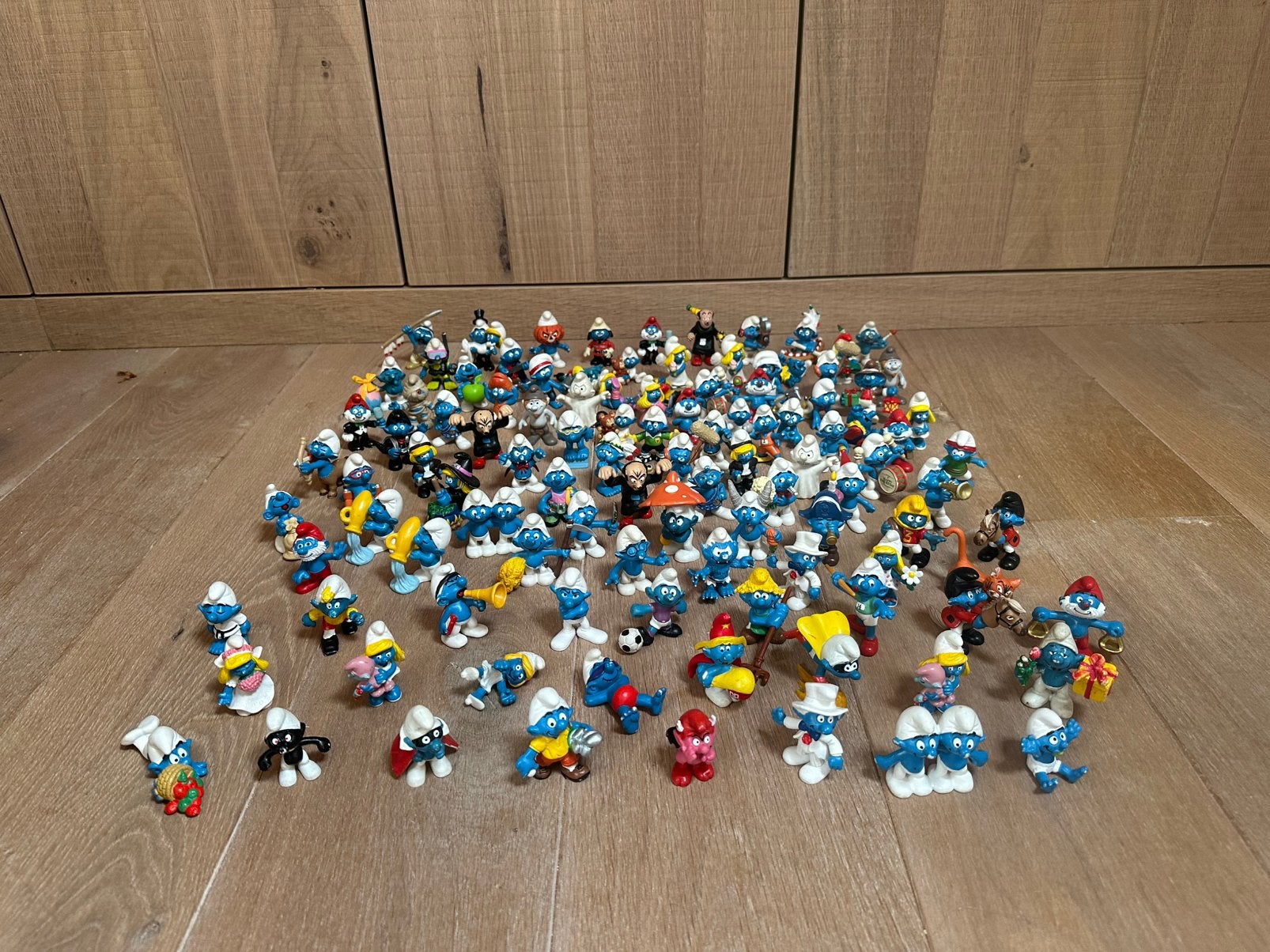 Smurfen figuurtjes Peyo en Schleich, Verzamelen, Smurfen, Ophalen of Verzenden, Zo goed als nieuw