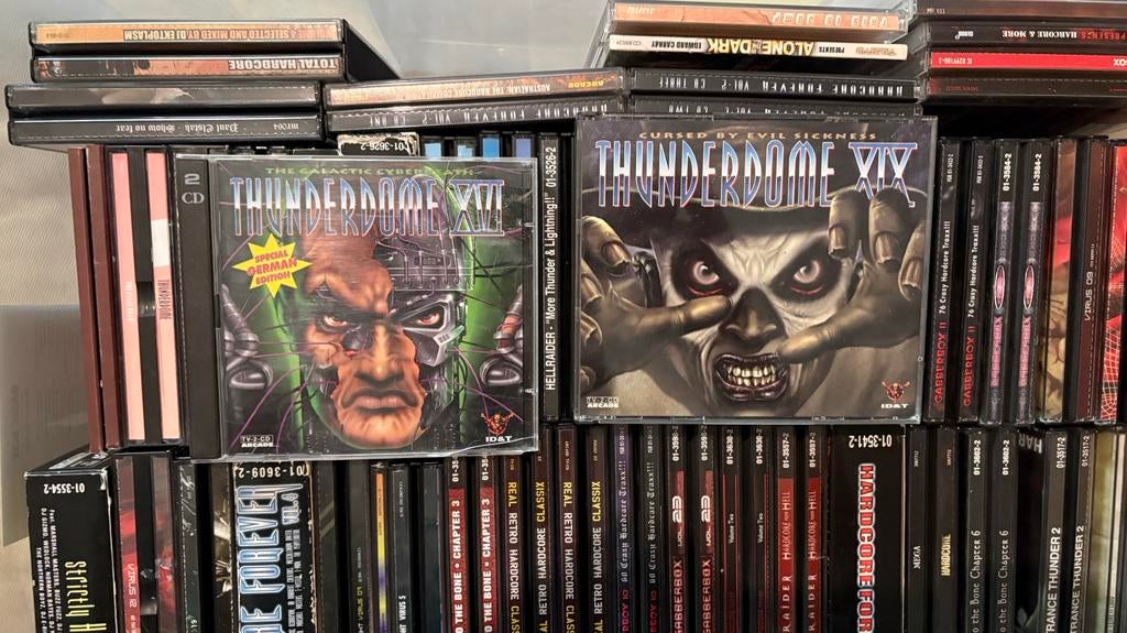 Lot de 62 CD Gabber, Enlèvement ou Envoi, Comme neuf