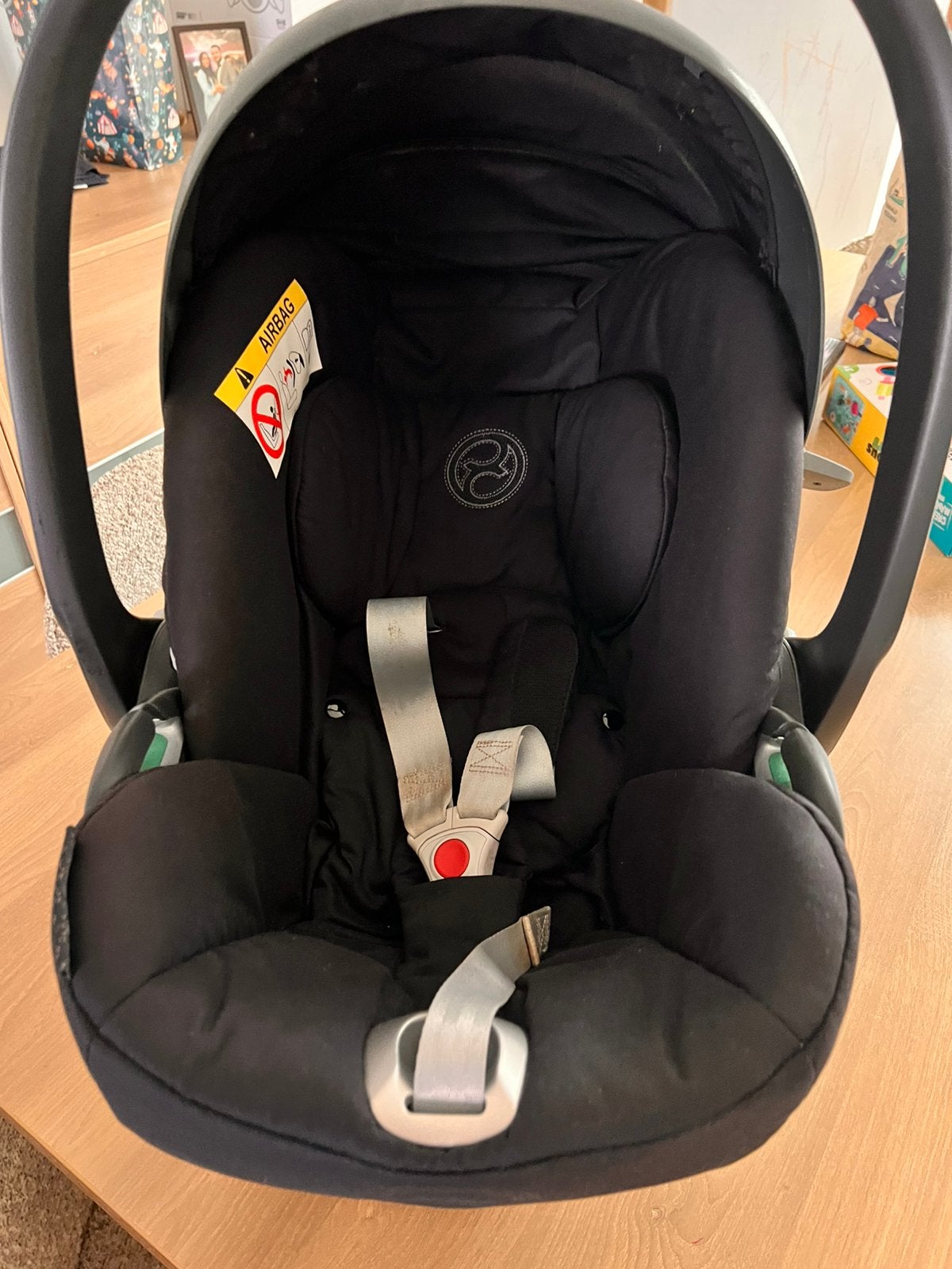 Cosy CYBEX Z cloud noir + base isofix, Enlèvement, Comme neuf, Isofix