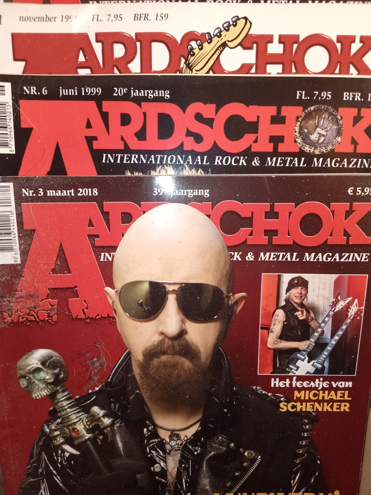 Magazines de heavy metal, Livres, Enlèvement ou Envoi