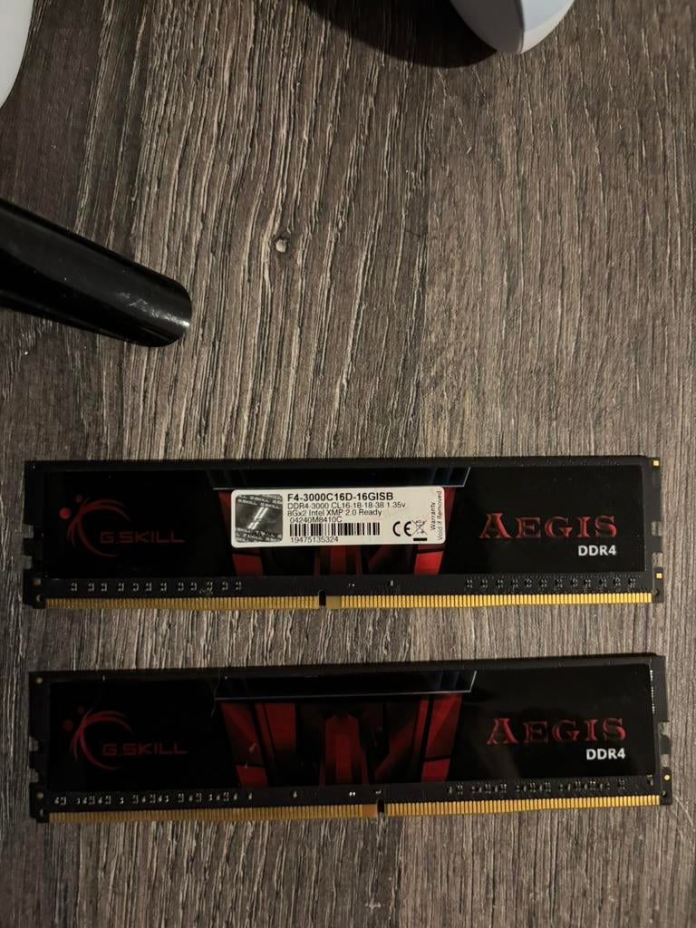Mémoire vive Gskill Aegis DDR4, Enlèvement, Comme neuf, DDR4