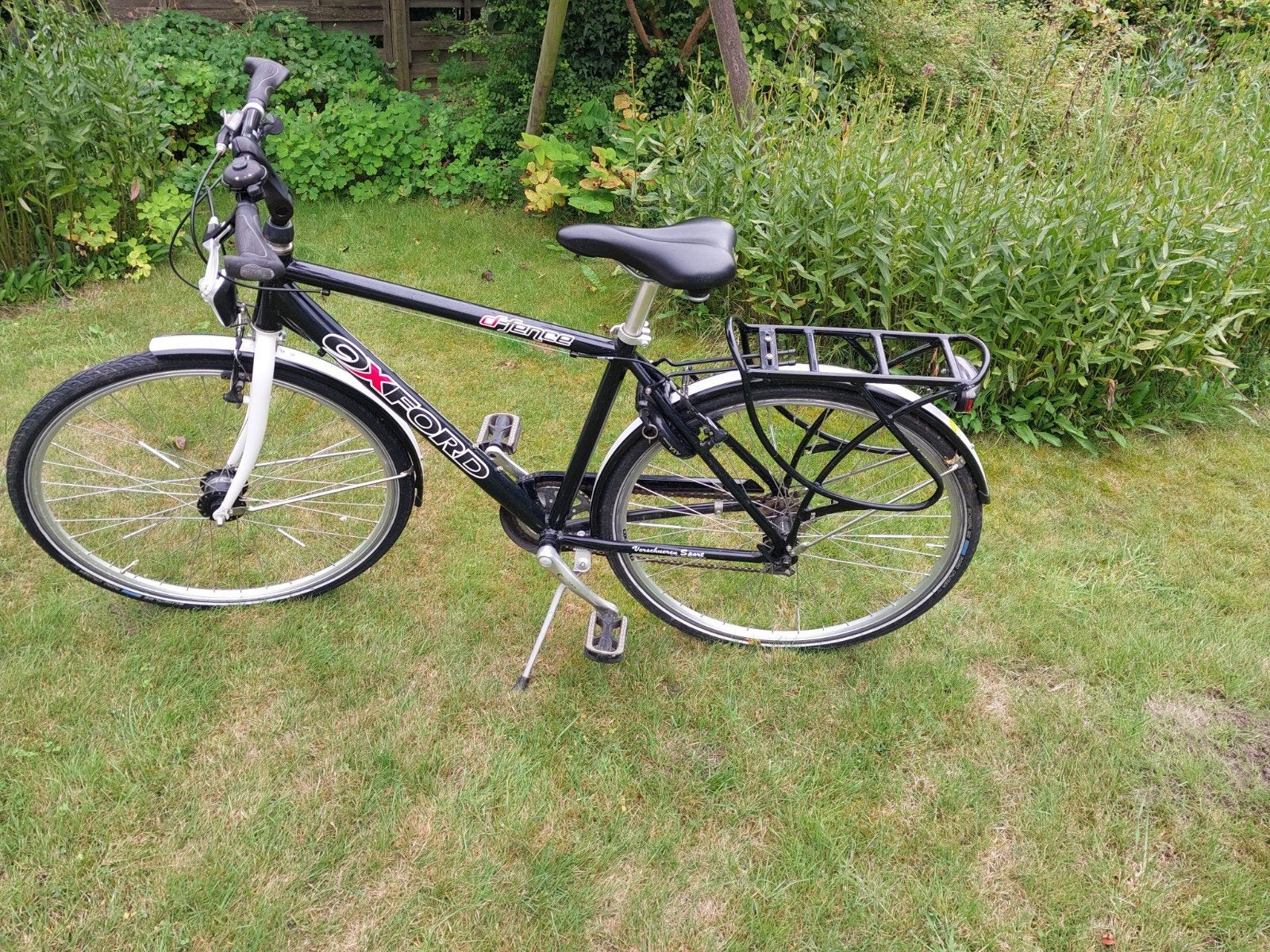 Herenfiets Oxford - framehoogte 50 cm, Ophalen, Velgrem, Versnellingen, 49 tot 53 cm