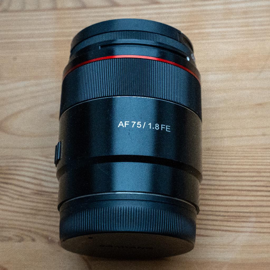 Samyang 75 f1.8 voor Sony FE, Enlèvement ou Envoi, Utilisé, Autres types