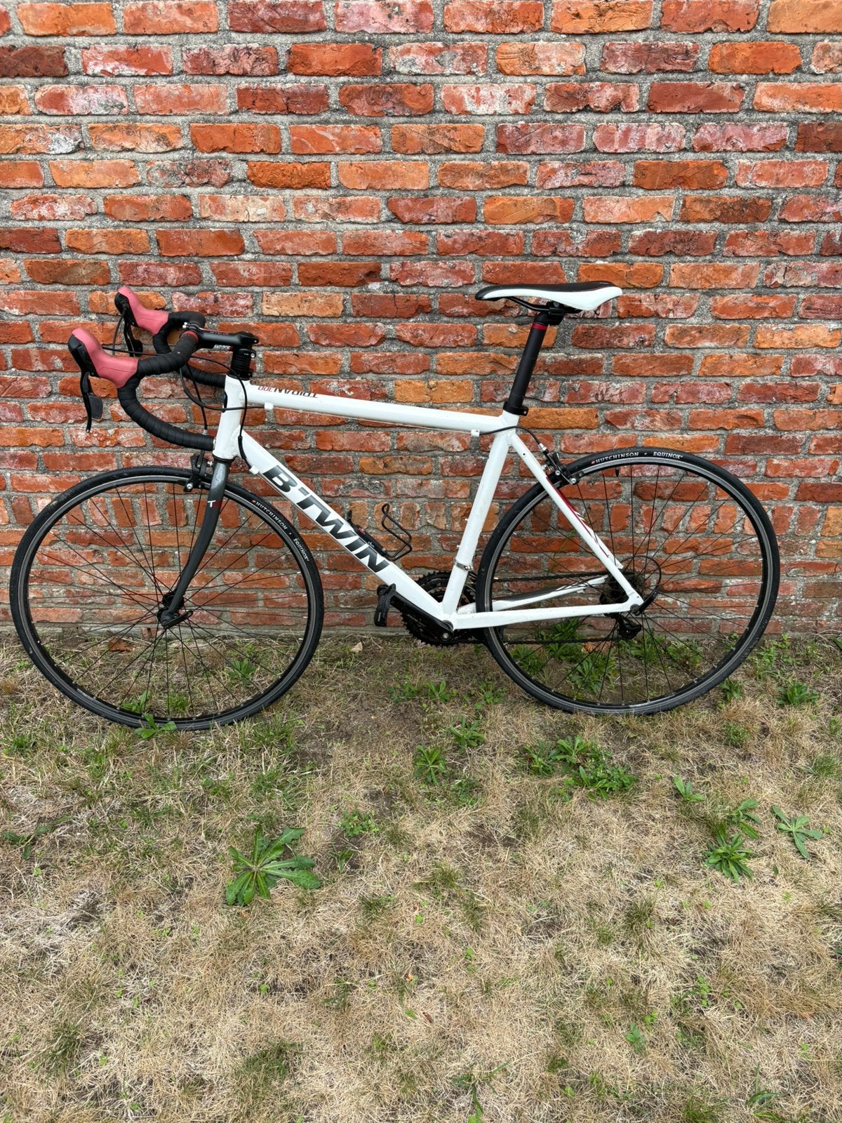 Koersfiets b’twin, Ophalen, Gebruikt
