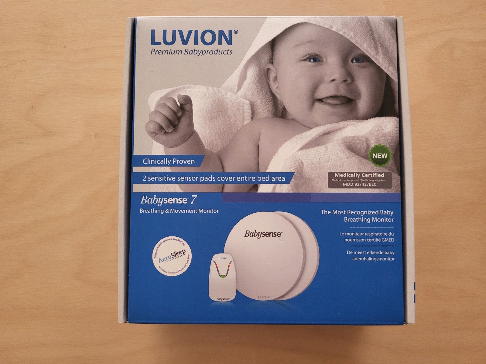 Babymonitor Luvion Babysense 7, Enlèvement, Comme neuf