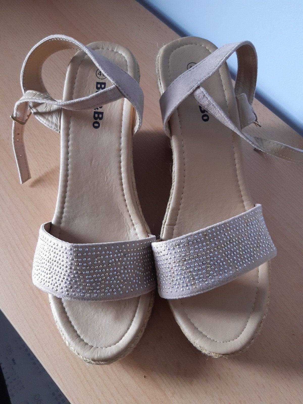 sandalen dames, Kleding | Dames, Beige, Bel & Bo, Zo goed als nieuw, Sandalen of Muiltjes