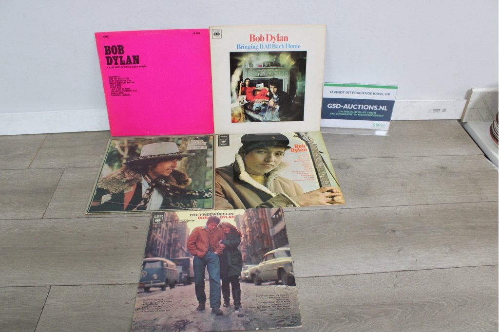 Bob Dylan LP platen set - vinyl, CD & DVD