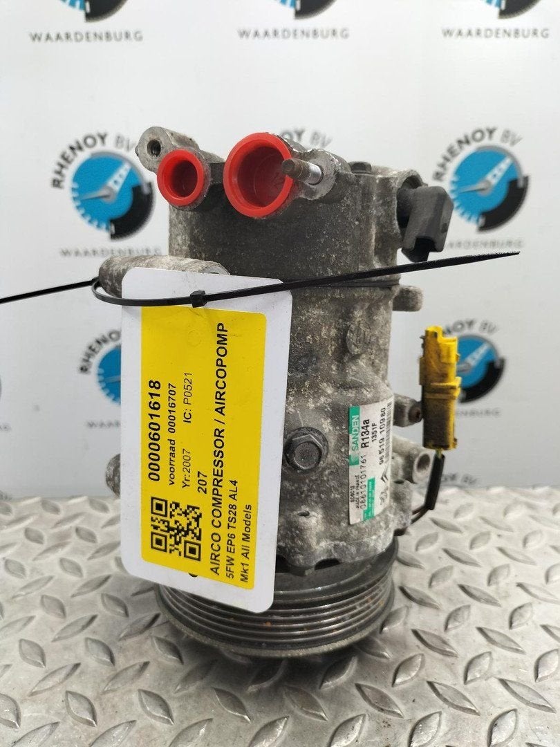 PEUGEOT 207 1.6 VTi XS Pack  AIRCO COMPRESSOR / AIRCOPOMP 96, Ophalen of Verzenden, Gebruikt, ARN erkend